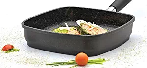 Eurocast Professional Cookware 11" Jumbo Grill Pan with Removable Handle