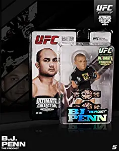 BJ Penn (Championship - 2 belts) Round 5 UFC Ultimate Collector Series 12 Limited Edition #1500