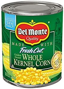 Del Monte Canned Fresh Cut Golden Sweet Whole Kernel Corn, 8.75-Ounce