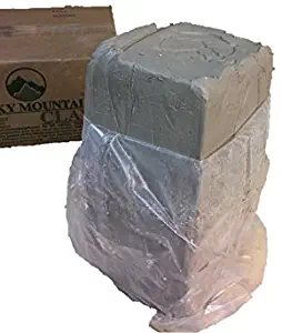 Pottery Clay - 50 lbs of Mid-High Fire White Cone 6-10 Dover - Rocky Mountain Clay