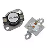 Edgewater Parts High Limit Thermostat and Thermal Fuse 8318314 Compatible with Whirlpool Kenmore Sears Dryer