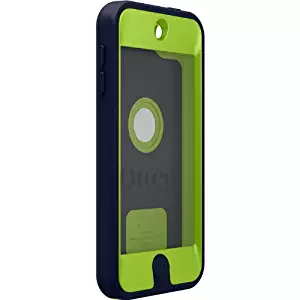 OtterBox Defender Case for Apple iPod Touch 5th Generation - Retail Packaging - (Glow Green/Admiral Blue)