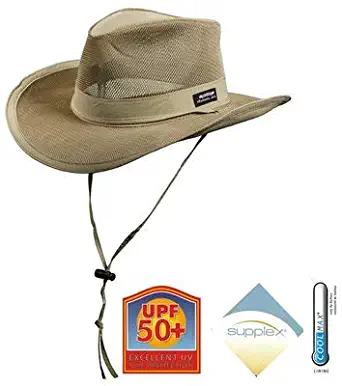 Panama Jack Men's Mesh Safari Hat
