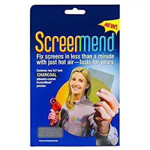ScreenMend 8.57E+11 Window Screen Repair Kit 5" x 7" Charcoal
