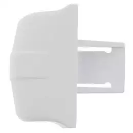 WR2X9144 Refrigerator Bottle Bar End Cap, Left or Right, White, Replacement For General Electric