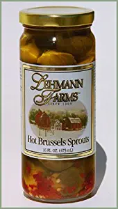 Lehmann Farms Hot Brussels Sprouts / 16 oz. Jar