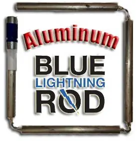 Blue Lightning Aluminum / Zinc Flexible Anode Rod, Nipple Fitting, 42"