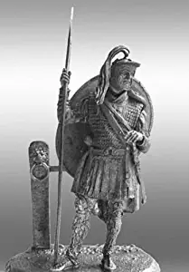 Tin Figures Historical Rome Trooper DECURIO & Spear 2ND Century BC 54MM 1/32 AR2
