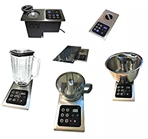 Built-in Food Prep 4 in 1: 1000W Motor, Hidden Below Counter Top, Operates Our 4 Included: Glass Blender + Mini-Chopper + 4Qt Mixer + Pasta Maker-Meat Grinder-(also replaces NuTone Food Center 251)