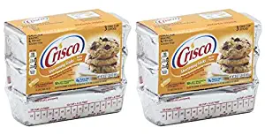Crisco Baking Stickes Butter Flavor All Vegetable Shortening, 20 Ounce (Pack of 2)