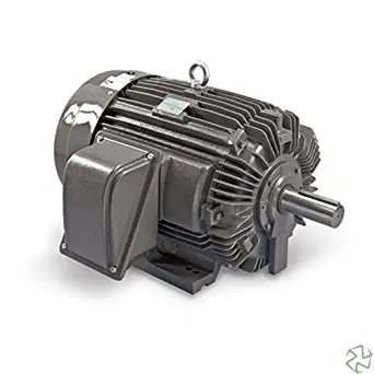 Teco NP0054, 5 HP, 1800 RPM, TEFC, 184T Frame, 208-230/460 Volt, 3 PH, Max-Pe, Footed Frame AC Electric Induction Motor