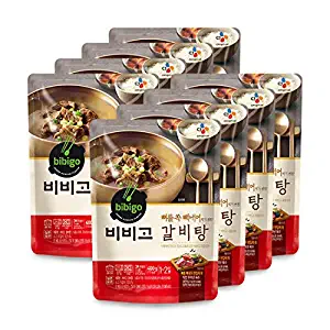 [ 8 Packs ] CJ Bibigo Korean Short-rib soup 갈비탕 400g