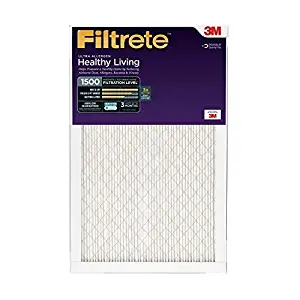 Filtrete 12x24x1, AC Furnace Air Filter, MPR 1500, Healthy Living Ultra Allergen, 6-Pack