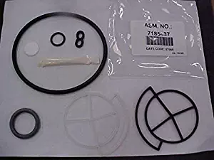 Kenmore 7185487 Water Softener Seal Kit Genuine Original Equipment Manufacturer (OEM) Part Black and White