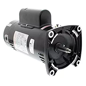 A.O. Smith SQ1152 1-1/2 HP, 1.47 Service Factor, 48Y Frame, Capacitor Start/Capacitor Run, ODP Enclosure, Square Flange Pool Motor
