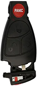 KeylessOption Keyless Entry Car Remote Key Fob Shell Button Pad Battery Clip for IYZ3312