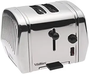 VillaWare V5825 UNO S/S Classic 2-Slice Toaster