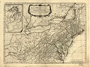 1776 Map A general map of the middle British colonies, in America. Containing Virginia, Maryland, the Delaware counties, Pennsylvania, and New Jersey. With the addition of New York, and of the greates