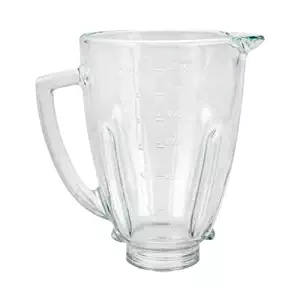 Replacement 124461-000 Round Glass Blender Jar, 5" Opening