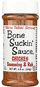 Bone Suckin' Seasoning & Rub, Poultry, 5.8 Oz