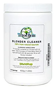 Triton Brite Blender Cleaner - Safe, Organic & Natural Powder, Blender Container Cleaner 100% Natural Sources & Removes Unhygienic Contents by BlenditUp