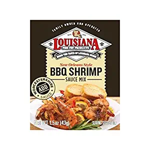 Louisiana Fish Fry BBQ Shrimp Sauce Mix, 1.5 oz (3 Pack)