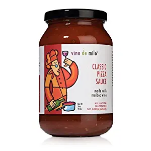 Vino de Milo No Sugar Added Classic Pizza Sauce (16 oz) (16 ounce)