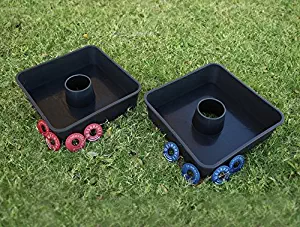 Washoooes – All-Weather Washer Toss Game- Outdoor Family Horseshoes Style Game, Perfect for Parties, Camping, Tailgating and more. Hours of Fun For ALL by Driveway Games