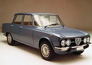 1974 Alfa Romeo Giulia Nuova Super 1300 - Promotional Photo Poster