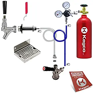 Kegco BF EBDCK-5T Conversion Kit, 1 Faucet with Tank, Deluxe