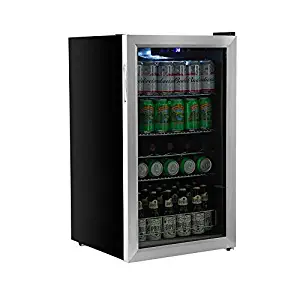 EdgeStar BWC121SS 19 Inch Wide 105 Can Capacity Extreme Cool Beverage Center