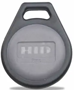 HID Corporation 1346 ProxKey III Key Fob Proximity Access Card Keyfob, 1-1/4" Length x 1-1/2" Height x 15/64" Thick (25)