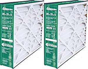 Generalaire 6FM2025 Reservepro-2PK- 4551 Air Filter-20x 25x 5-for Old 4501-Exact Dimensions are 19 5/8x 24 3/16x 4 15/16