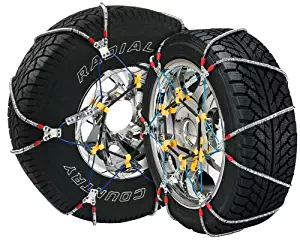 Security Chain Company SZ129 Super Z6 Cable Tire Chain for Passenger Cars, Pickups, and SUVs - Set of 2