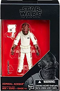 Hasbro Star Wars, 2016 The Black Series, Admiral Ackbar Exclusive Figure, C0658