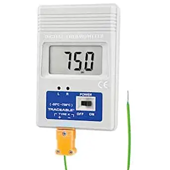 Digi-Sense AO-86460-03 Calibrated Remote-Monitoring Thermocouple Thermometer, Fahrenheit