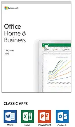 Office 2019 Home and Business Boxed 1 PC or 1MAC Word Excel PowerPoint OneNote Outlook - USA Version