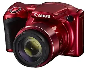 Canon PowerShot SX420 Digital Camera w/ 42x Optical Zoom - Wi-Fi & NFC Enabled (Red)