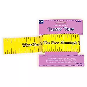 Amscan Games, Tummy Measure Baby Shower Game, Party Supplies, Multicolor, 2in x 150ft 1ct
