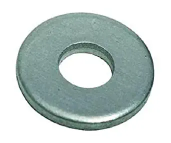 Steel Flat Washer, Plain Finish, ASME B18.22.1, 1-1/2" Screw Size, 1-5/8" ID, 3" OD, 0.165" Thick (Pack of 10)