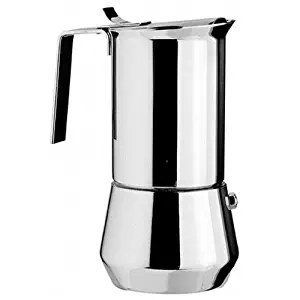 Ilsa Turbo Express Stainless Steel Stovetop Espresso Maker, 1 Cup