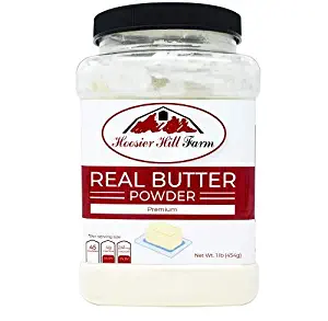 Hoosier Hill Farm Real Butter powder, 1 lb