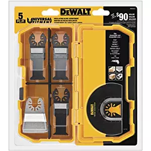 DEWALT DWA4216 5-Piece Oscillating Accessory Kit