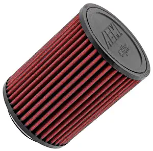 AEM 21-2036DK Universal DryFlow Clamp-On Air Filter: Round Straight; 3 in (76 mm) Flange ID; 6.5 in (165 mm) Height; 5 in (127 mm) Base; 5 in (127 mm) Top