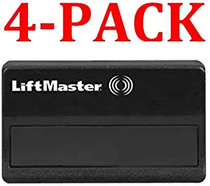 Liftmaster 371LM Garage Door Opener Remote (Black, 4-Pack)