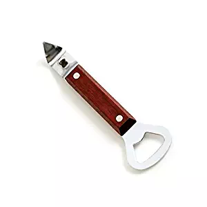 Norpro 400 Can Punch Bottle Opener, Brown