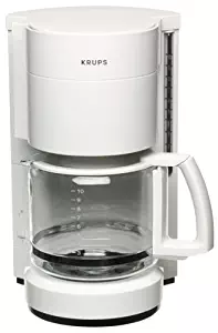 Factory-Reconditioned Krups R321-71 Pro Cafe 10-Cup Coffee Maker, White