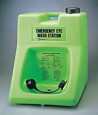 Honeywell 32-000200-0000 Fendall Porta Stream II Portable Eyewash Station, 16 gal Capacity, Lime Green
