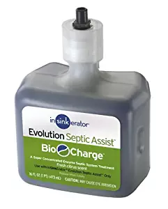 InSinkErator BIO-CG Evolution Septic Assist Bio Charge Replacement Cartridge, 16-Ounces