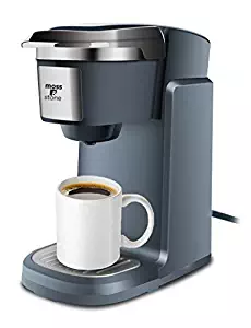 Single Cup Coffee Maker -Personal Single Serve Coffee Brewer Machine K Cup Pods Compatible Quick Brew Technology By Moss And Stone
